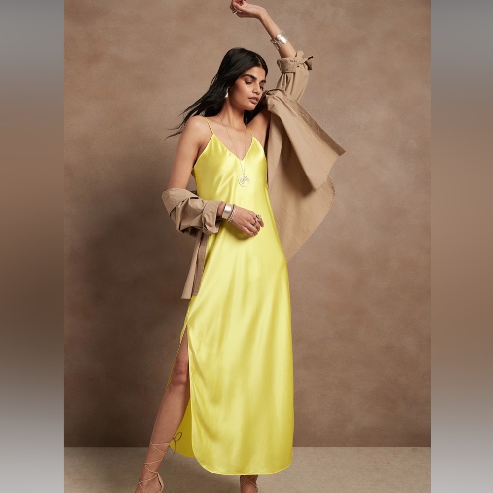 Banana Republic Silk Dreamer Dress -100% silk BNWT